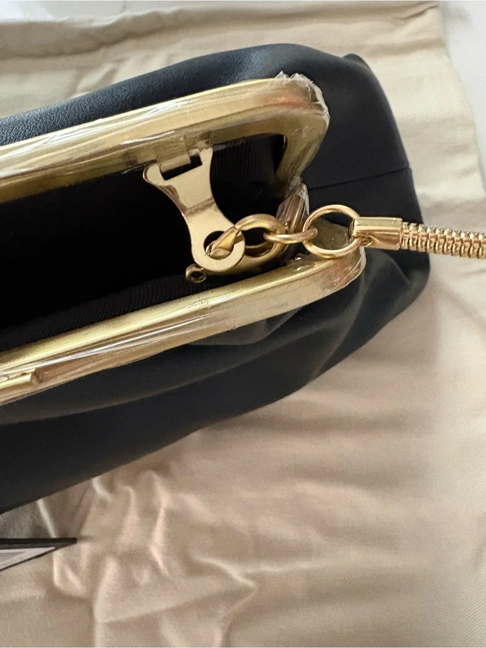 Zac Zac Posen Lacey Soft Frame Clutch/ Crossbody Bag